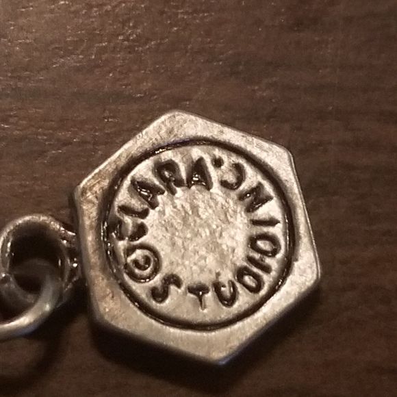 Clara Studio Inc. Beaded Evening Bag Handbag Vintage Chain Handle Jewels Beads - Picture 4 of 4